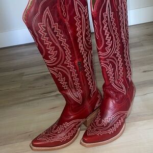 Red Western Cowboy Boots